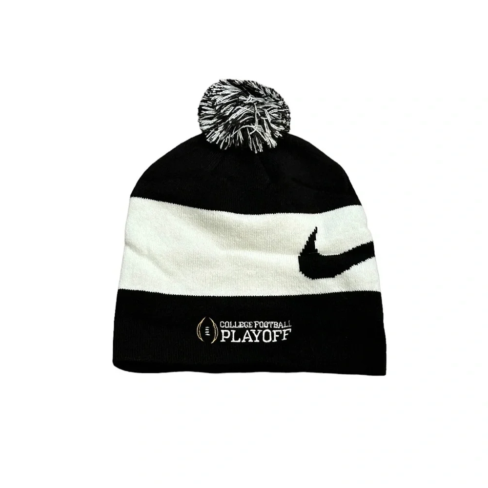 College Football Playoffs Nike‎ Logo Pom Beanie Hat Cap